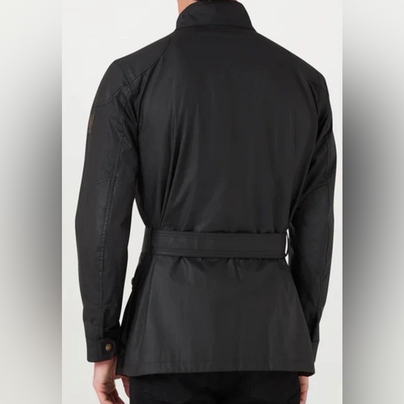 Belstaff Black Military Field Jacket - Picture 3 of 11